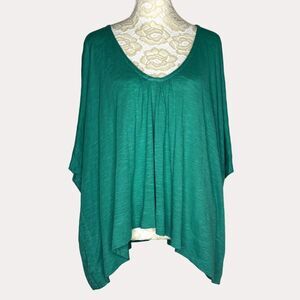 Porridge Anthropologie Dolman Knit Top Blouse Green XXS NWT bv